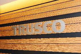 Trusco Nakayama signboard and logo